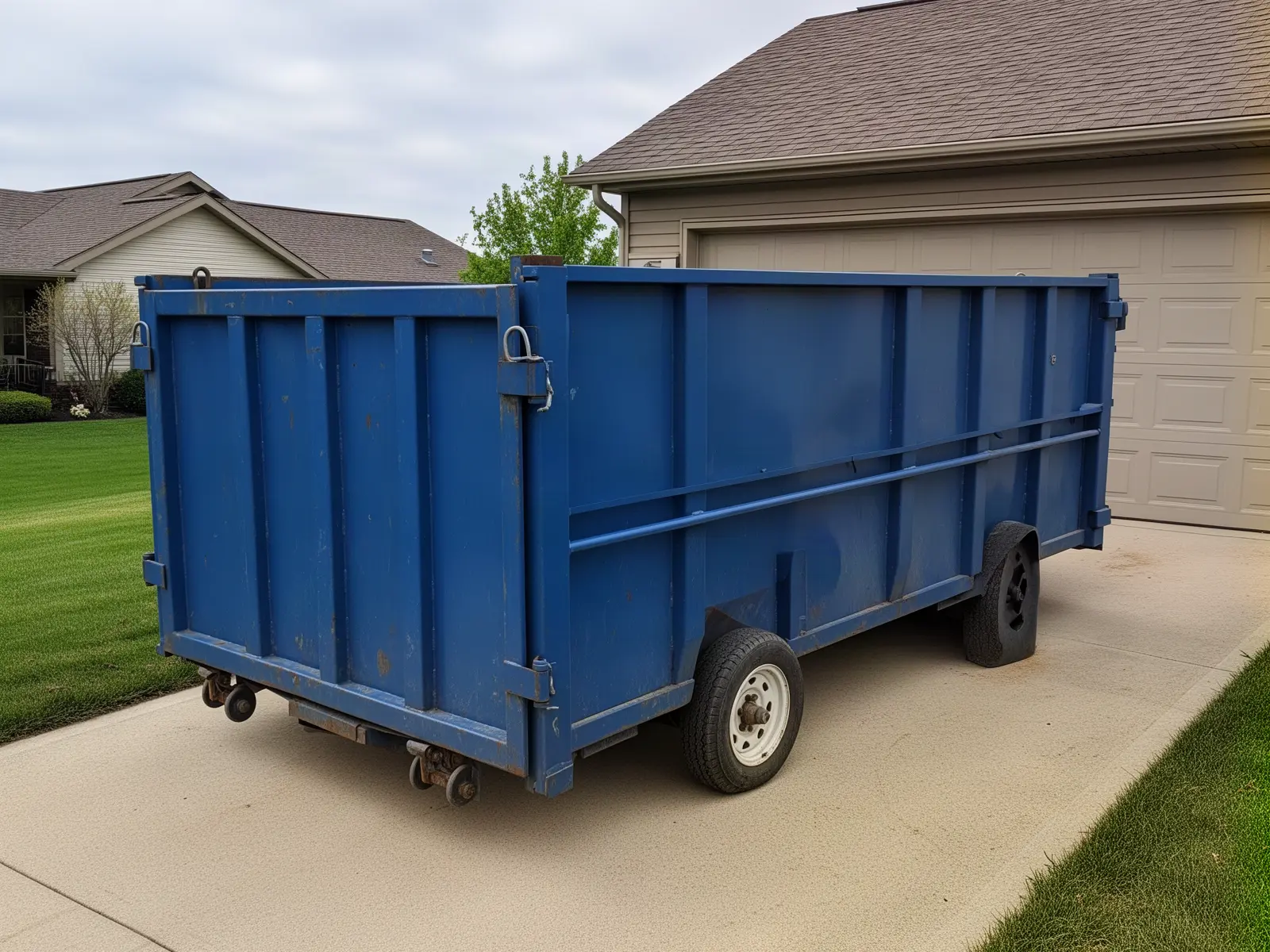 Roll-off dumpster from Tate's Dumpster Rental in Litchfield Park, AZ